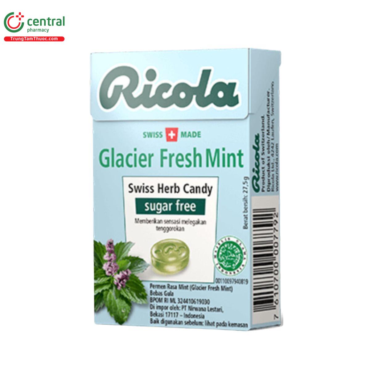 ricola glacier fresh mint 2 T7755