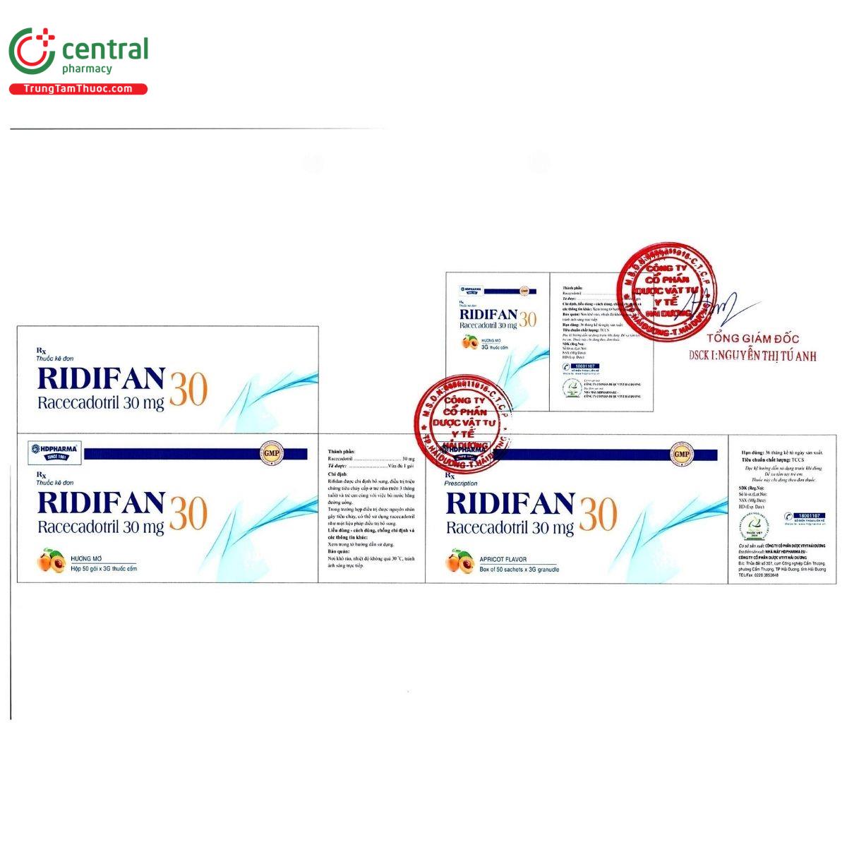 ridifan 30mg 3 S7542