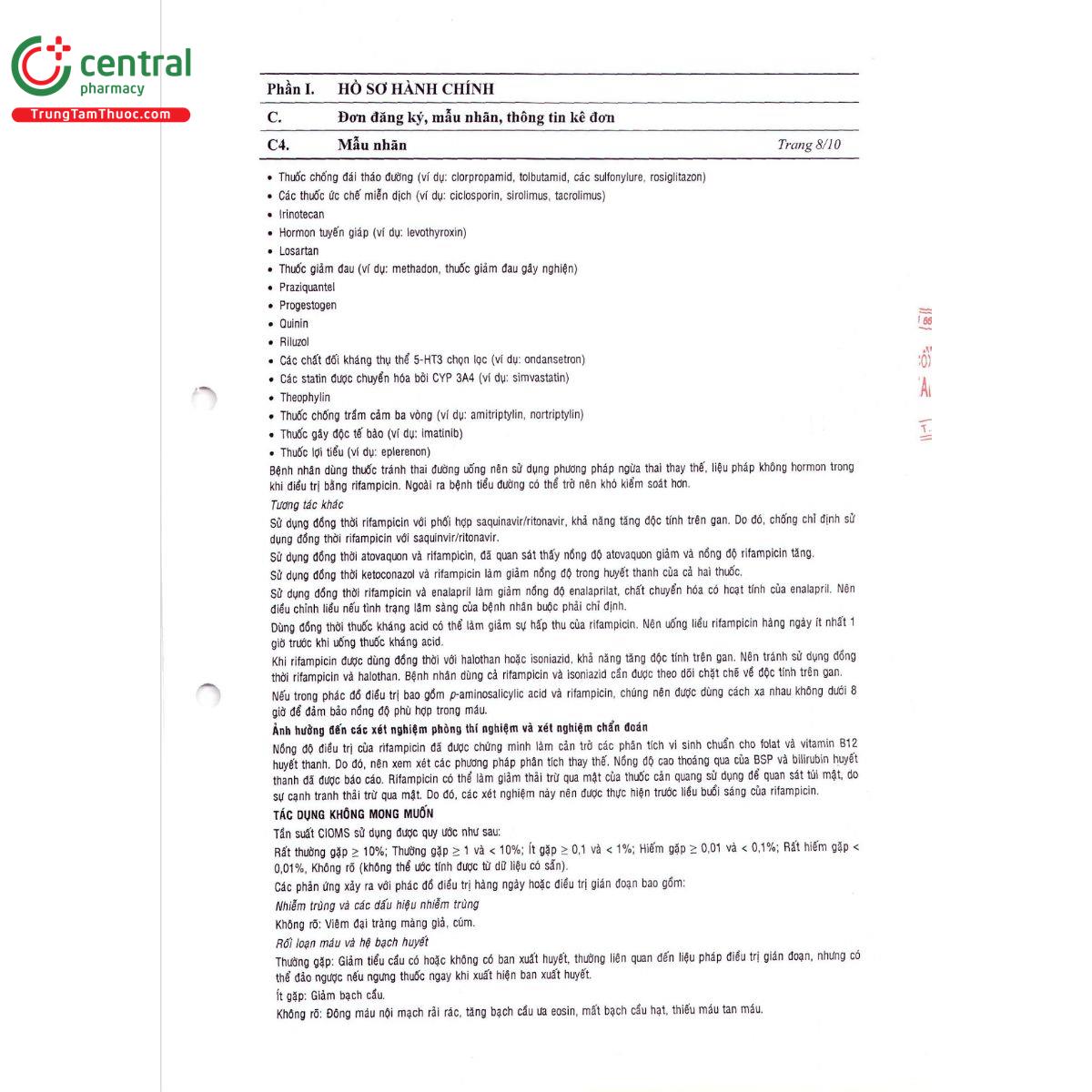 rifamar 300mg 6 N5753