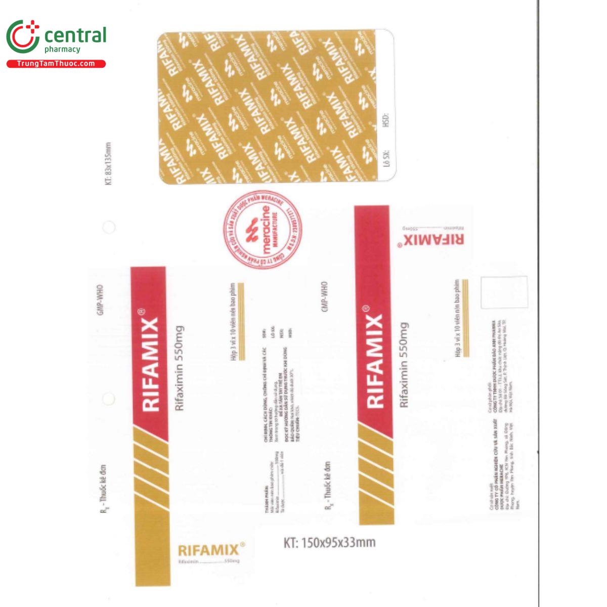rifamix 550mg 3 E2708 rifamix 550mg 3 E2708