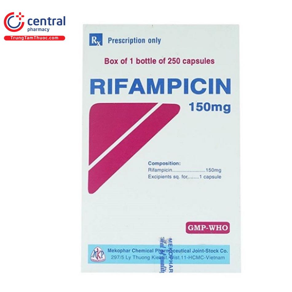 rifampicin 150mg mkp 1 Q6344