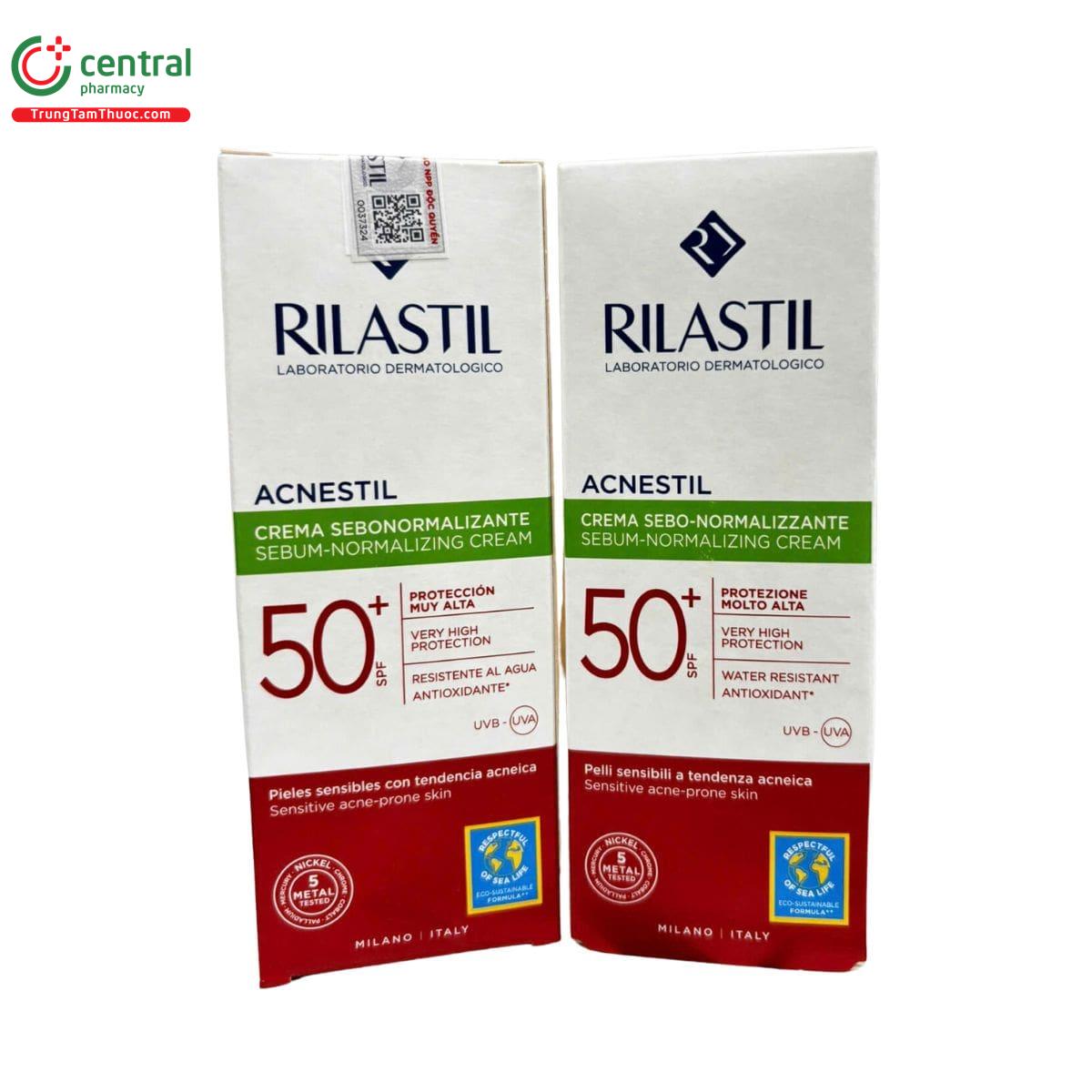 rilastil acnestil sebum normalizing cream spf 50 3 K4823