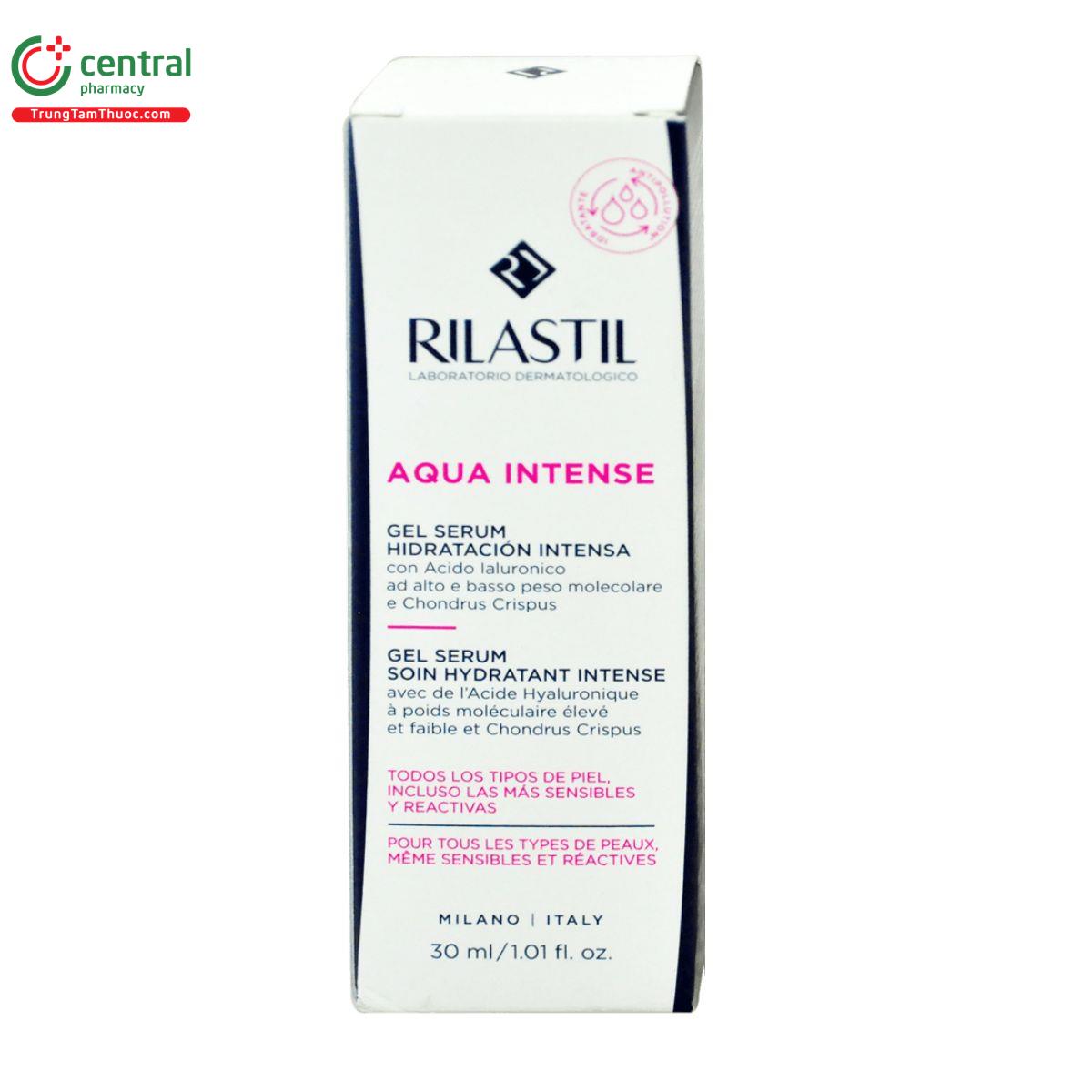 rilastil aqua intense gel serum soin hydratant intense 1 N5682