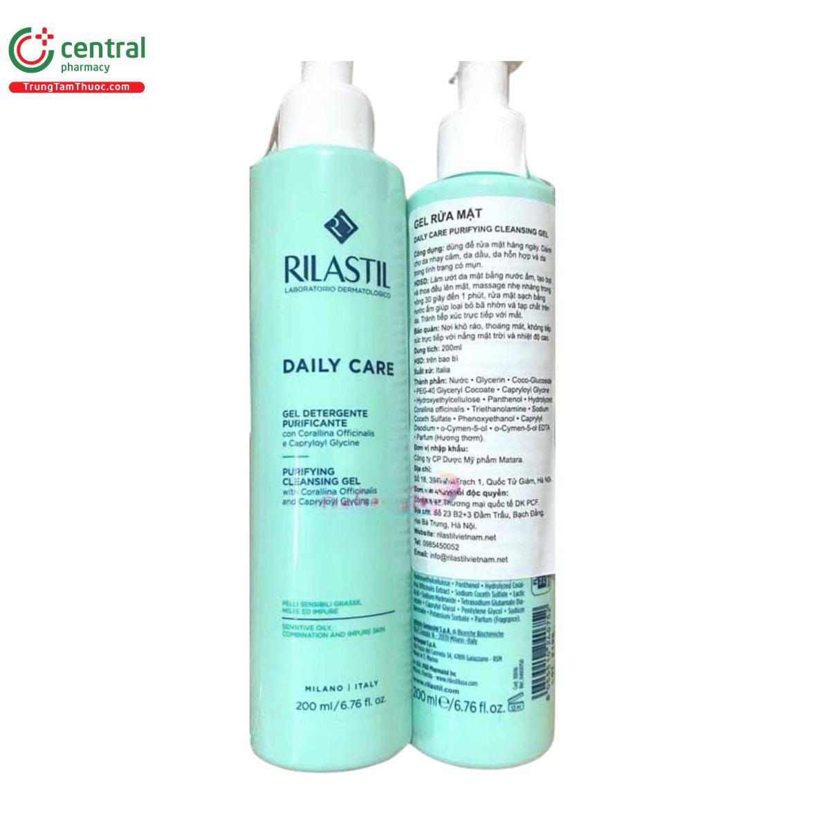 rilastil daily care purifying cleansing gel 2 K4323