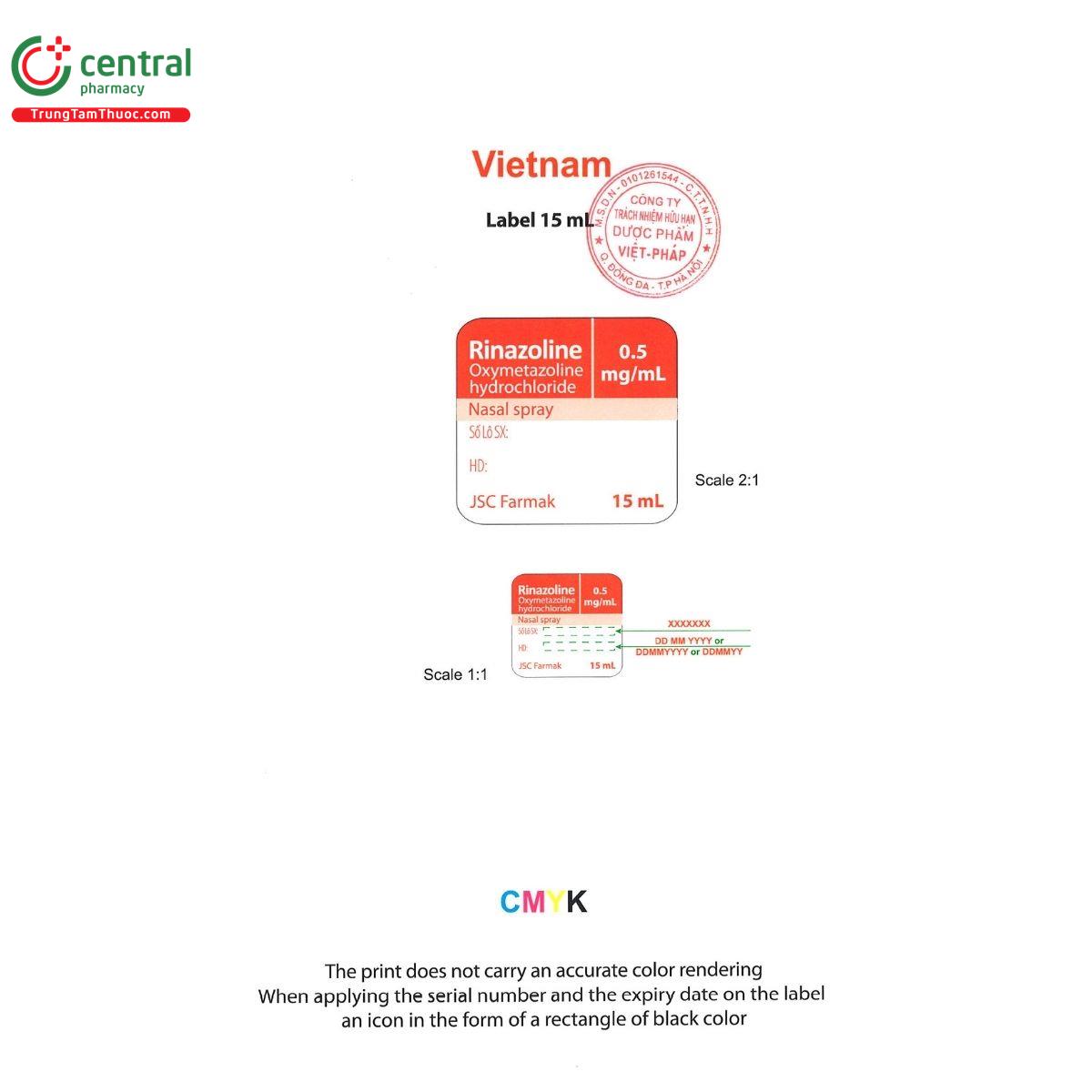 rinazoline 0 5mg ml 8 D1011