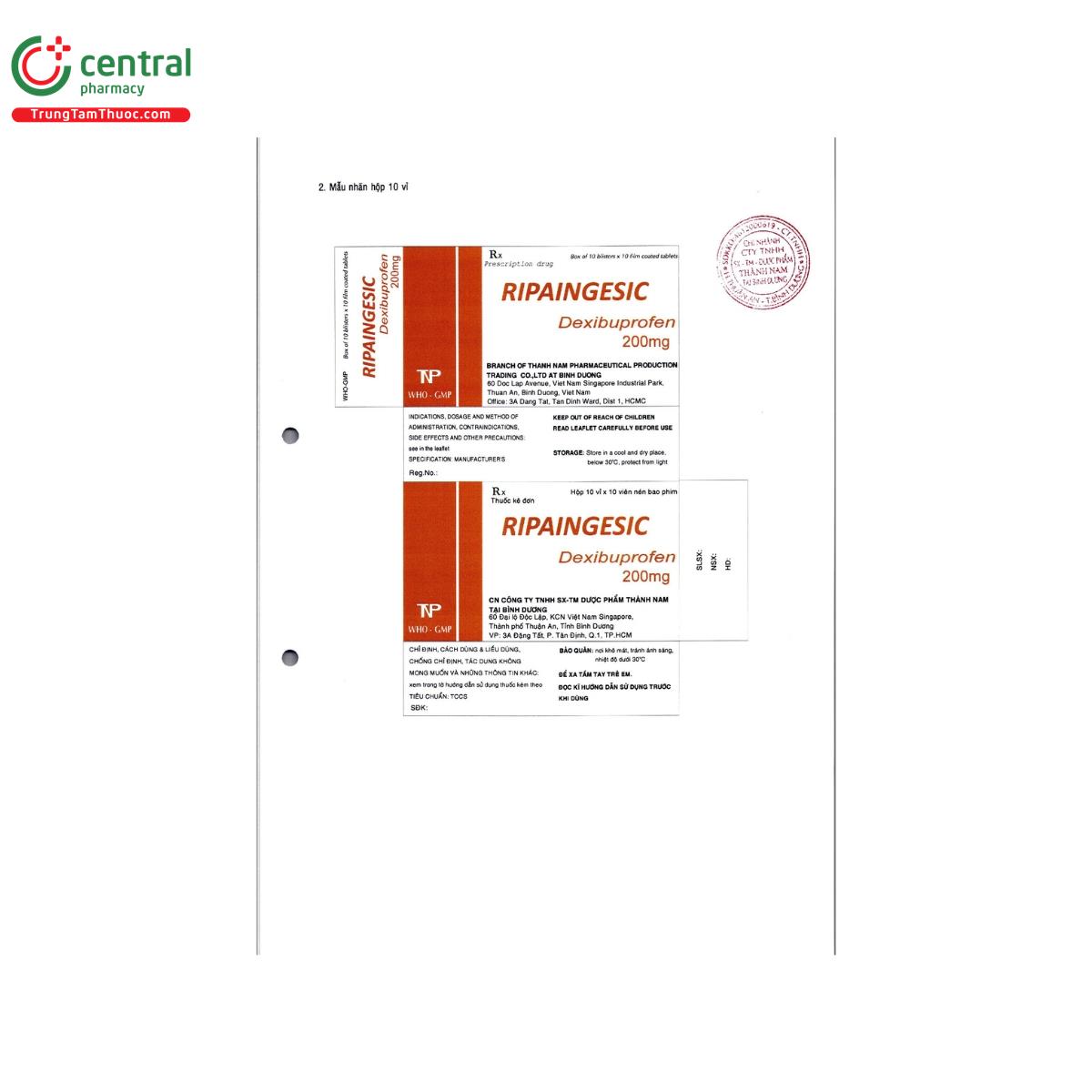 ripaingesic 200mg 2 B0853 ripaingesic 200mg 2 B0853