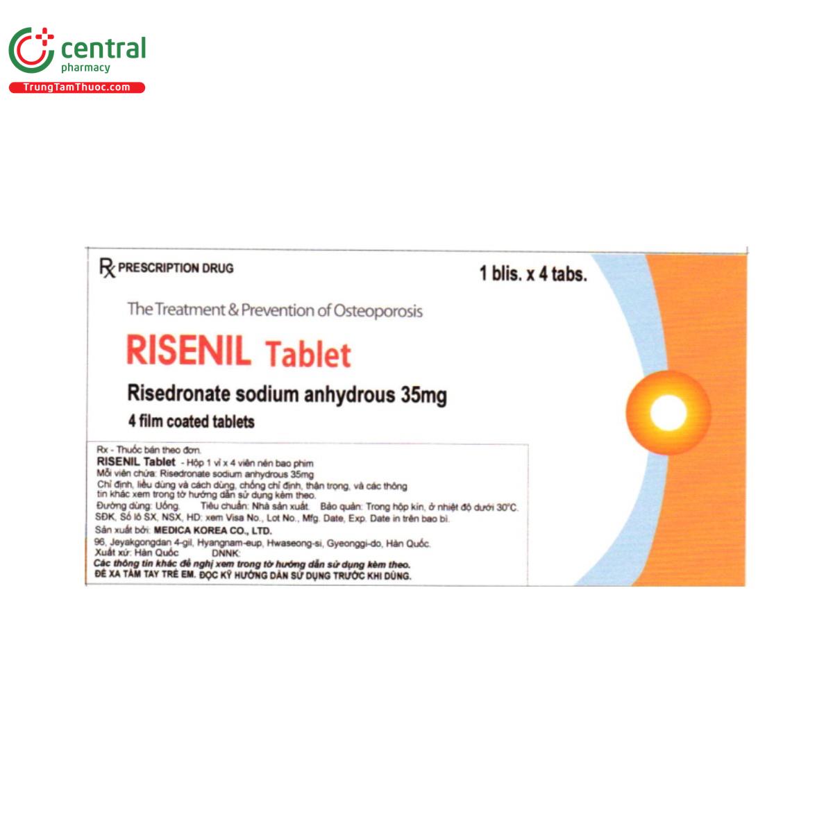 risenil tablet 35mg 1 V8507