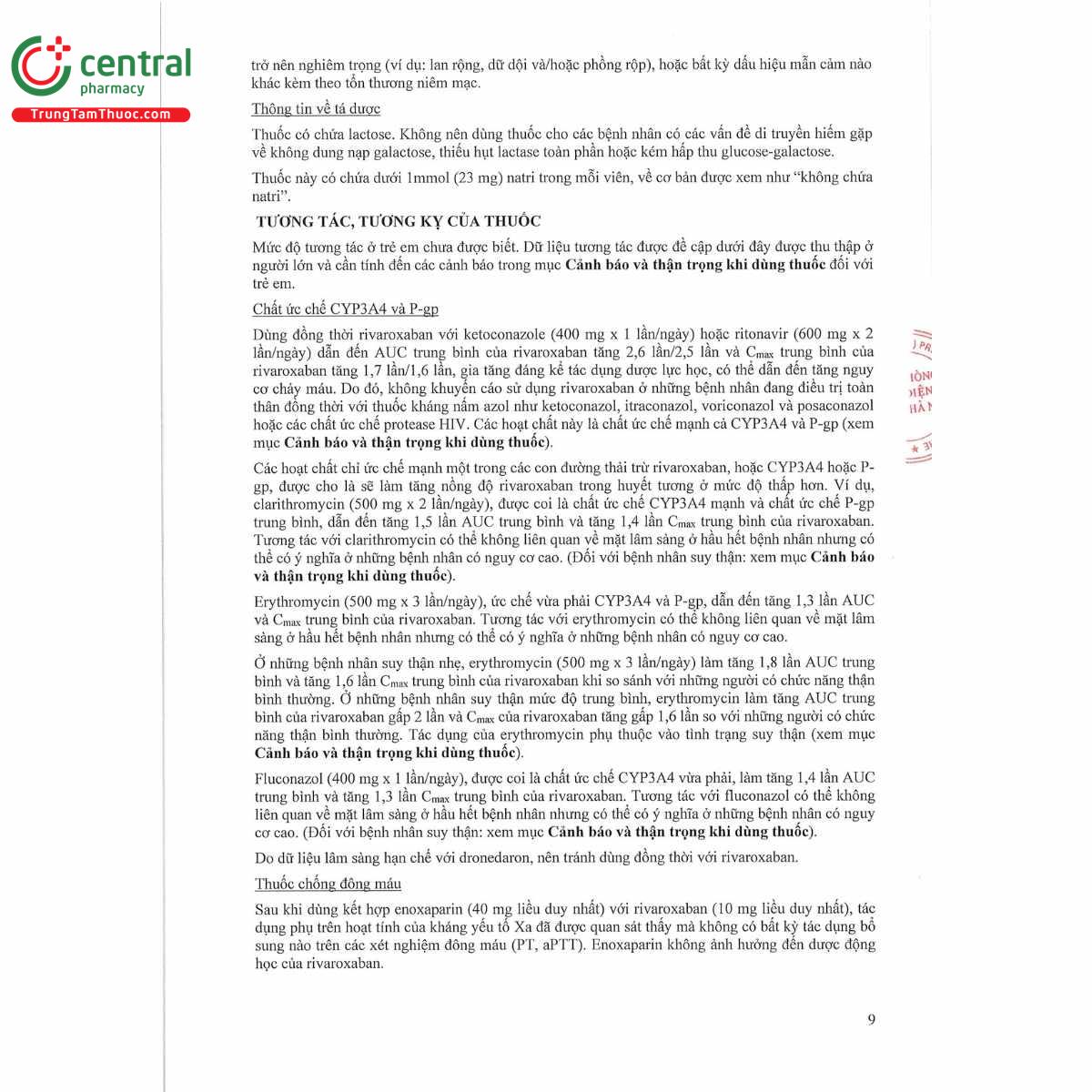 rivacryst 15mg 17 O6864