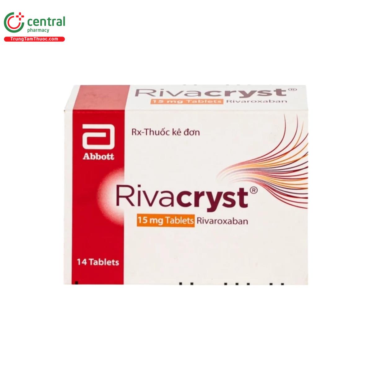 rivacryst 15mg 3 K4270