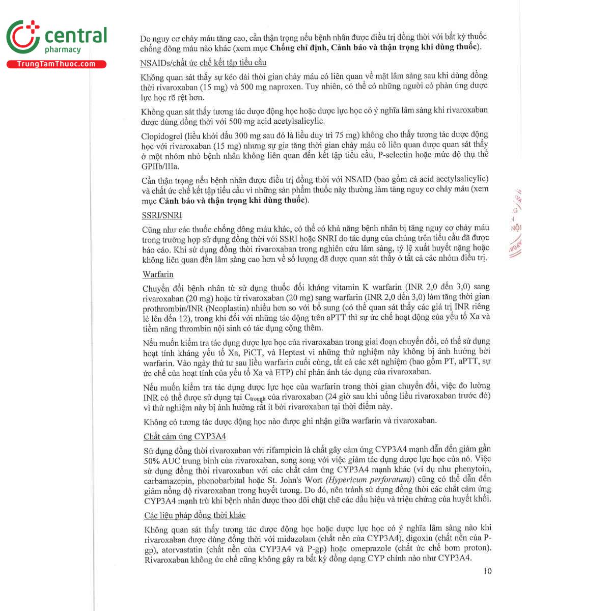 rivacyst 20mg 13 A0271