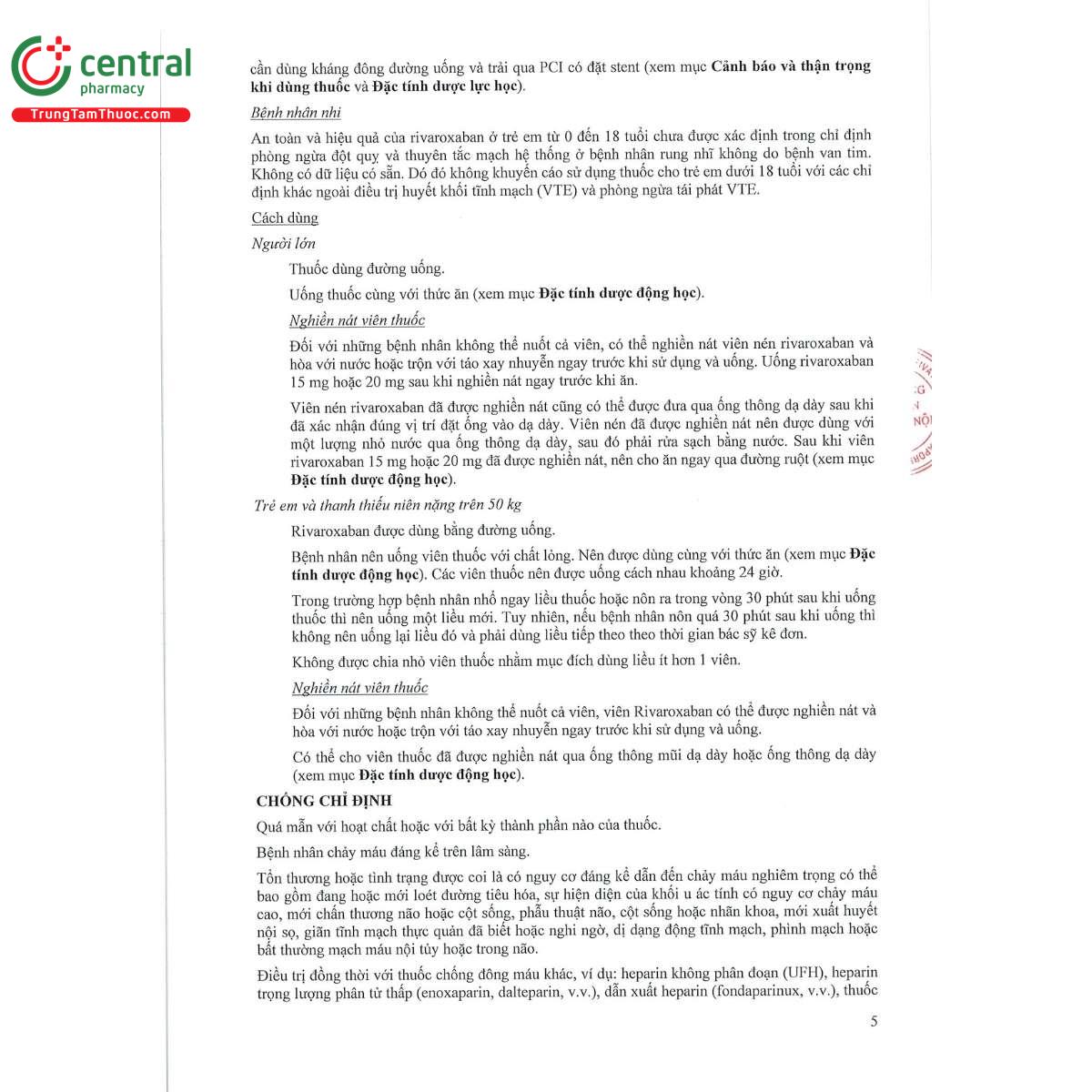 rivacyst 20mg 8 J4168