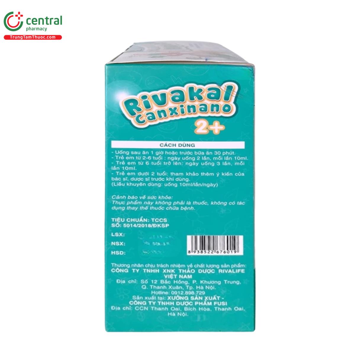 rivakal canxinano rivalife 4 T7056 rivakal canxinano rivalife 4 T7056