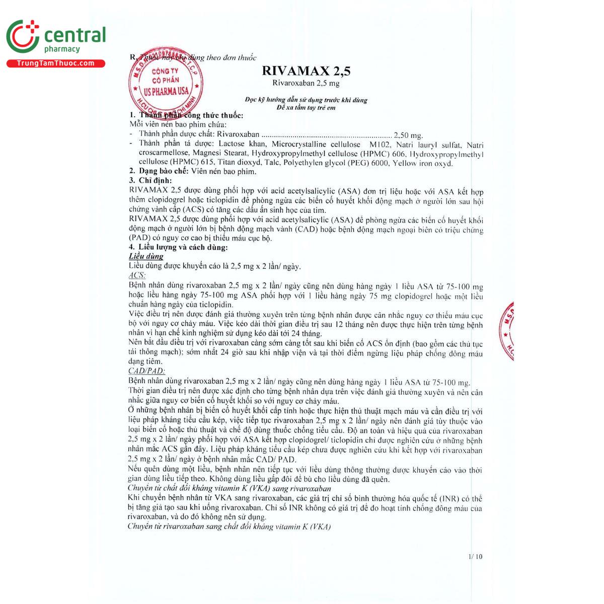 rivamax 25 3 N5238 rivamax 25 3 N5238