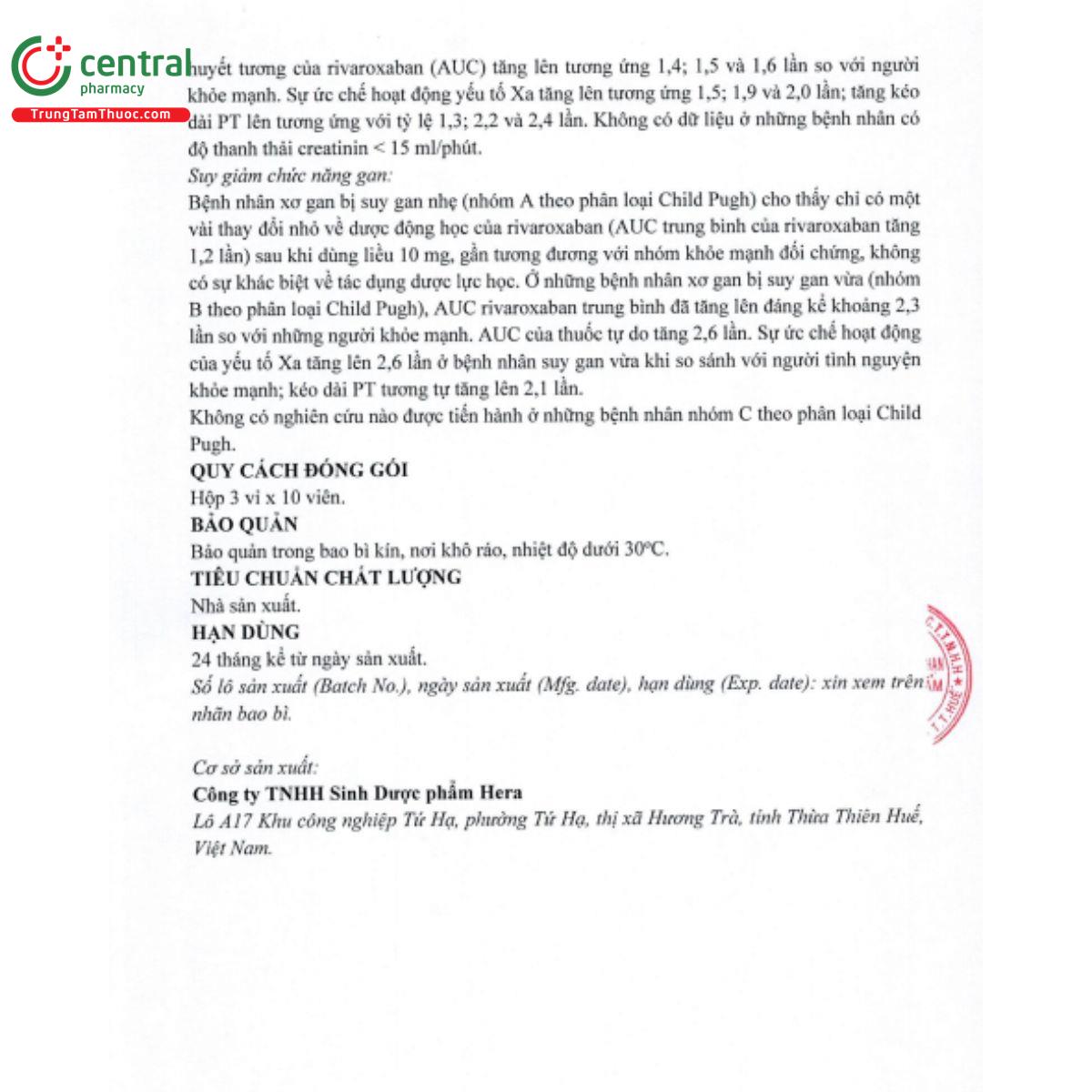 rivarelta odt 10mg 13 F2500 rivarelta odt 10mg 13 F2500