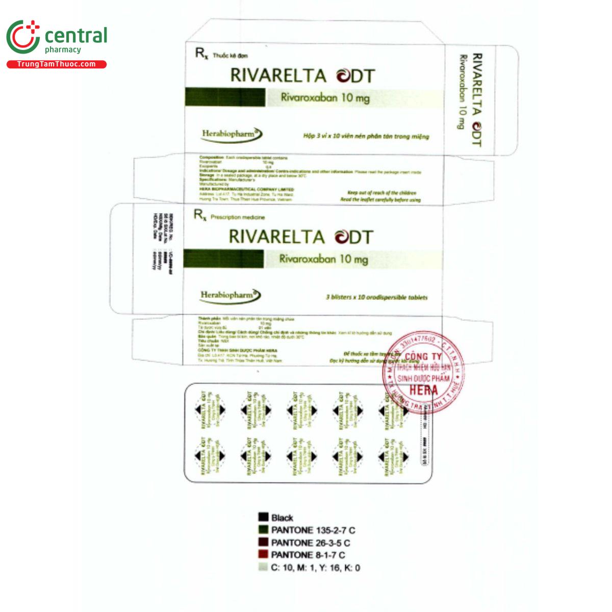 rivarelta odt 10mg 3 M5014 rivarelta odt 10mg 3 M5014