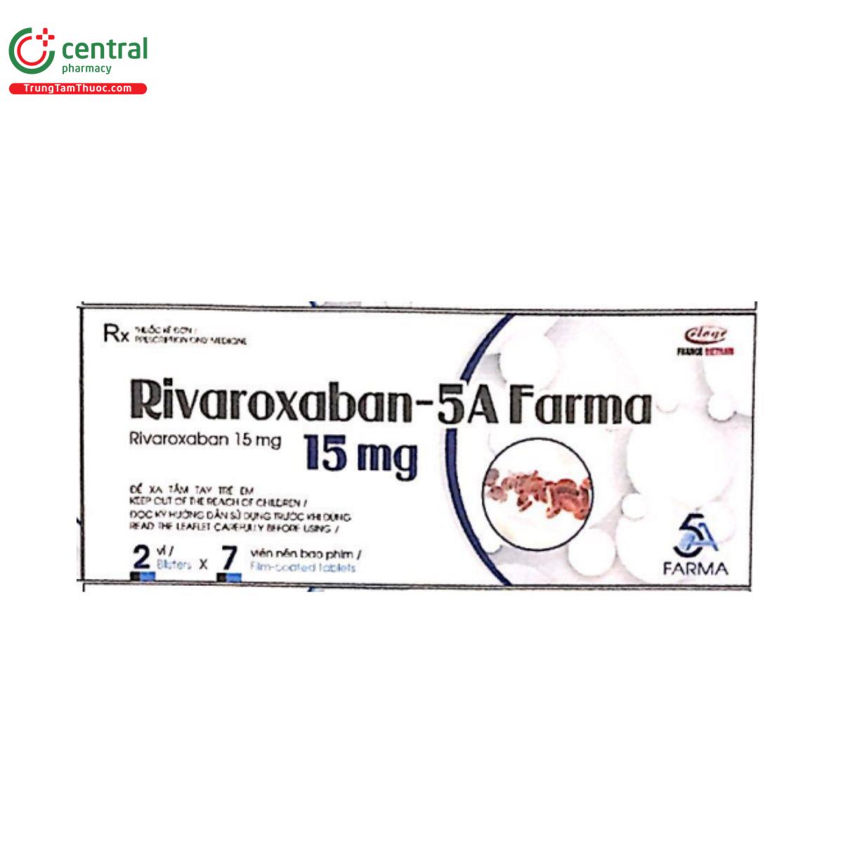 rivaroxaban 5a farma 15mg 2 B0355