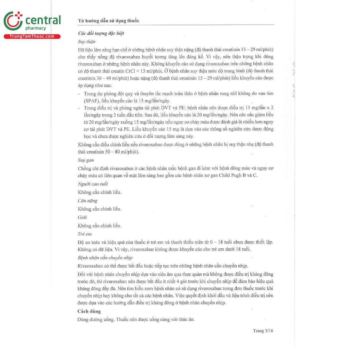 rivaroxaban mcn 15 odt 6 H2428