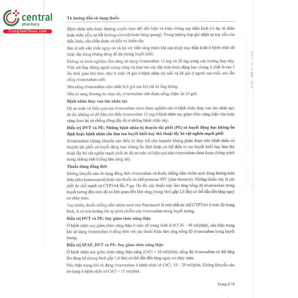 rivaroxaban mcn 15 odt 9 F2430