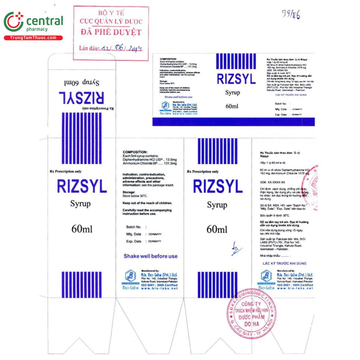 rizsyl 6 V8521 rizsyl 6 V8521