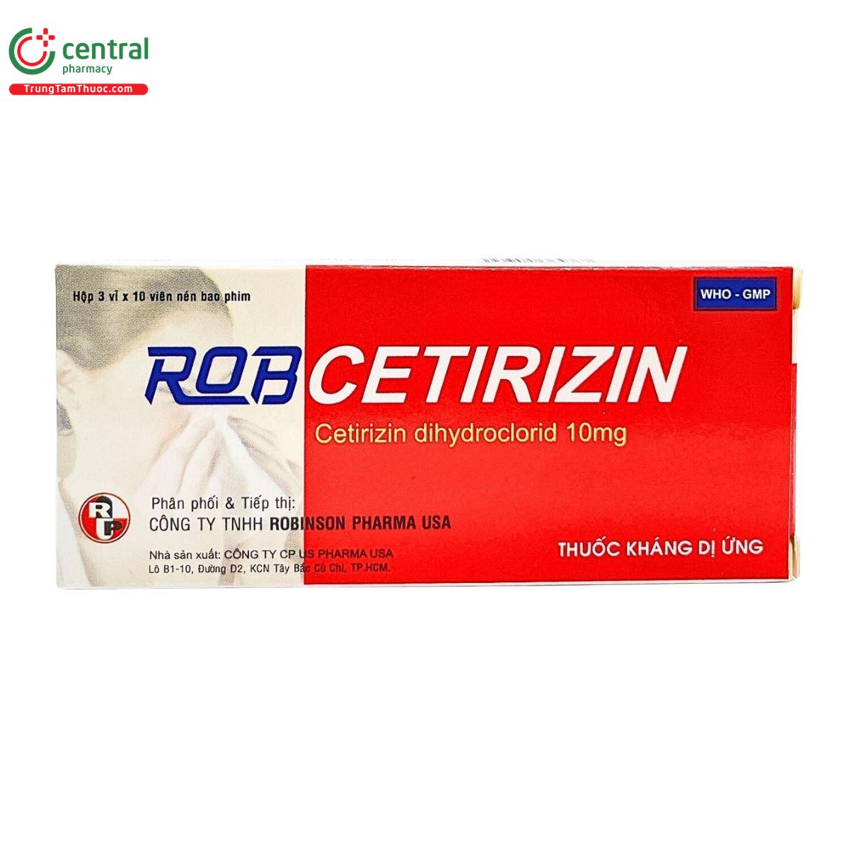 robcetirizin 10mg 2 D1518