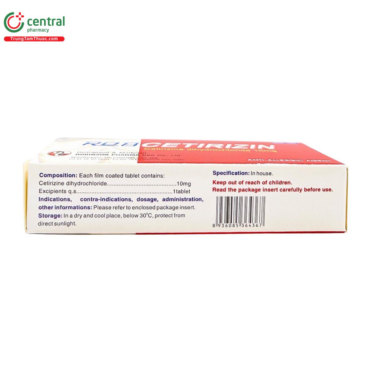 robcetirizin 10mg 3 S7060