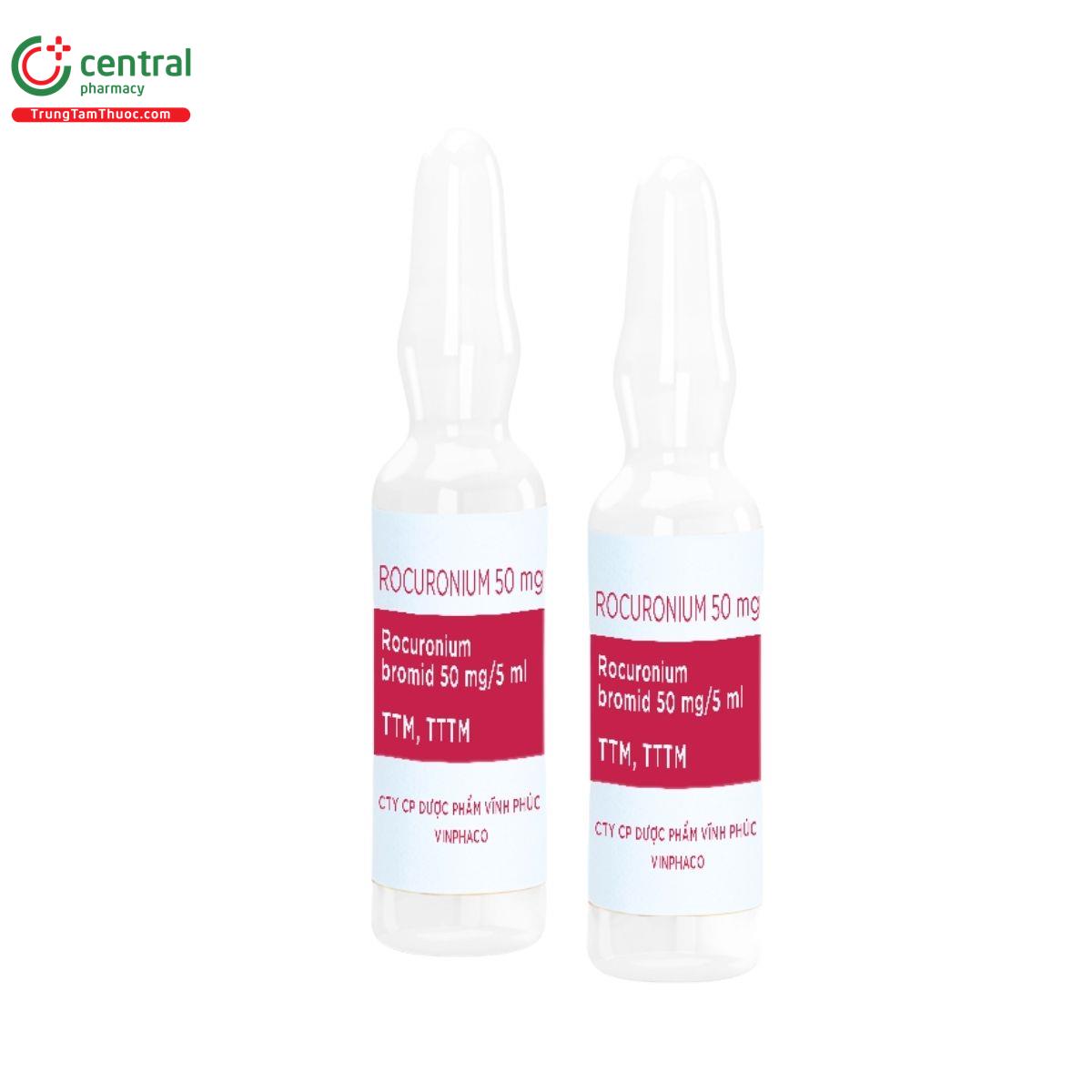 rocuronium 50mg vinphaco 3 Q6280 rocuronium 50mg vinphaco 3 Q6280