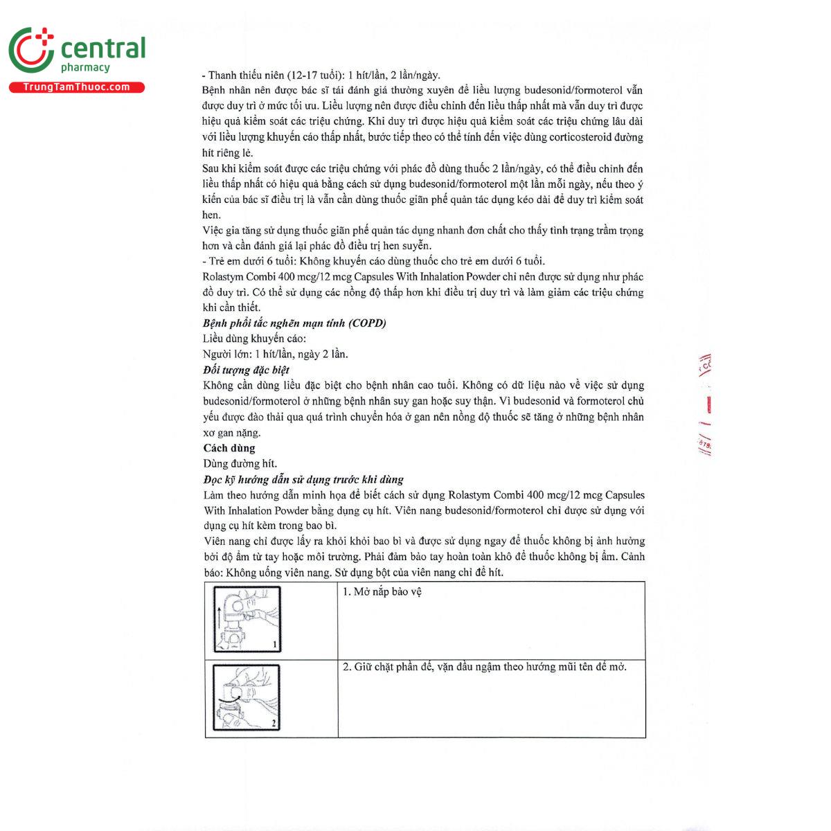 rolastym combi 400mcg 12mcg 5 T8316