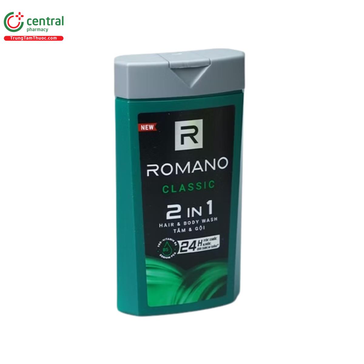 romano classic 2 in 1 hair body wash 4 D1310