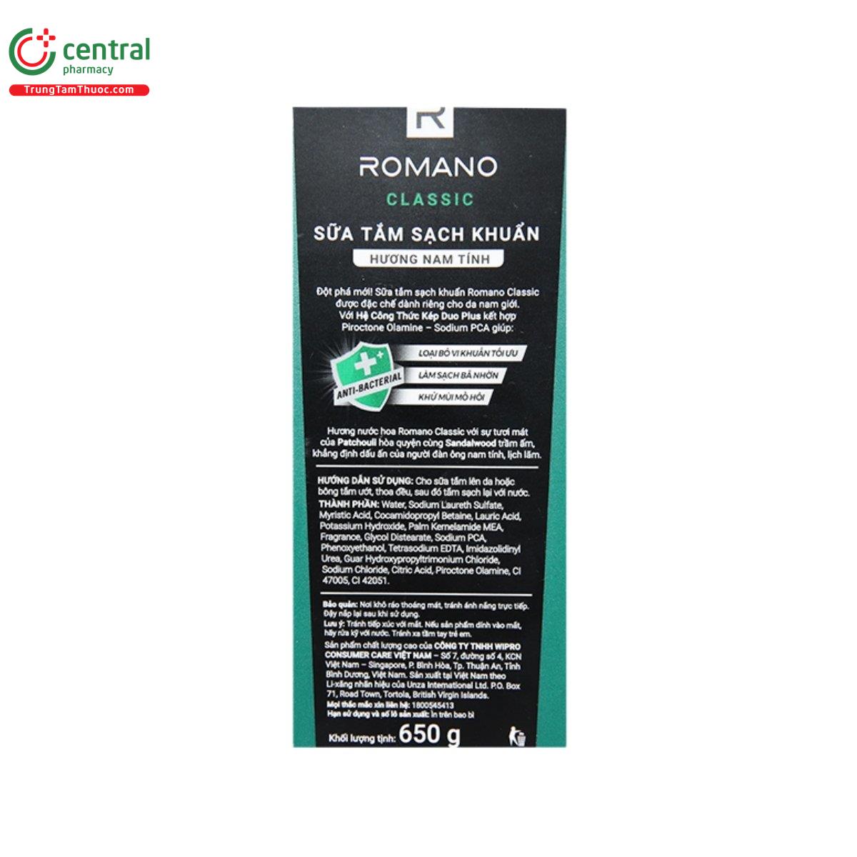 romano classic anti bacterial shower 6 P6565