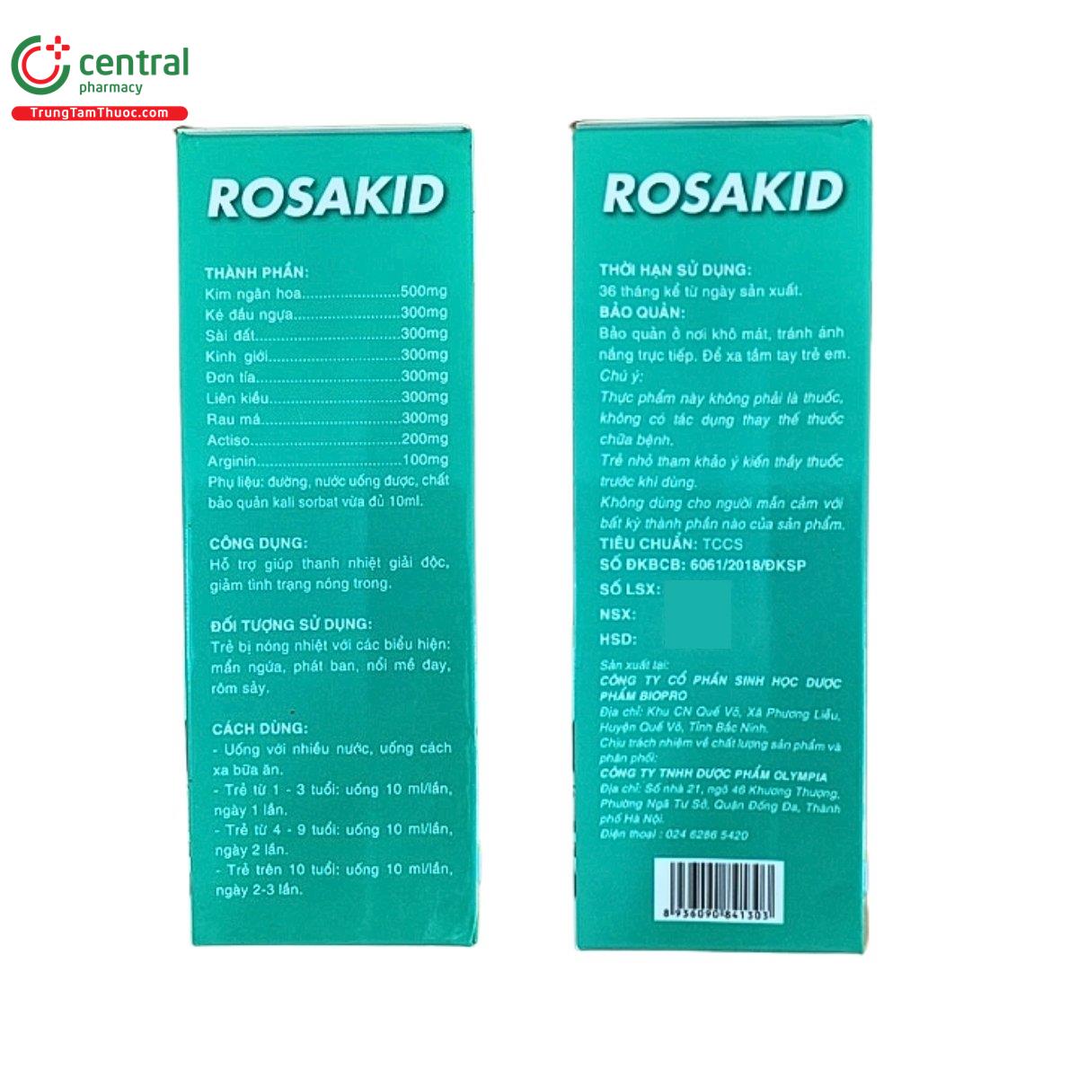 rosakid 4 D1237