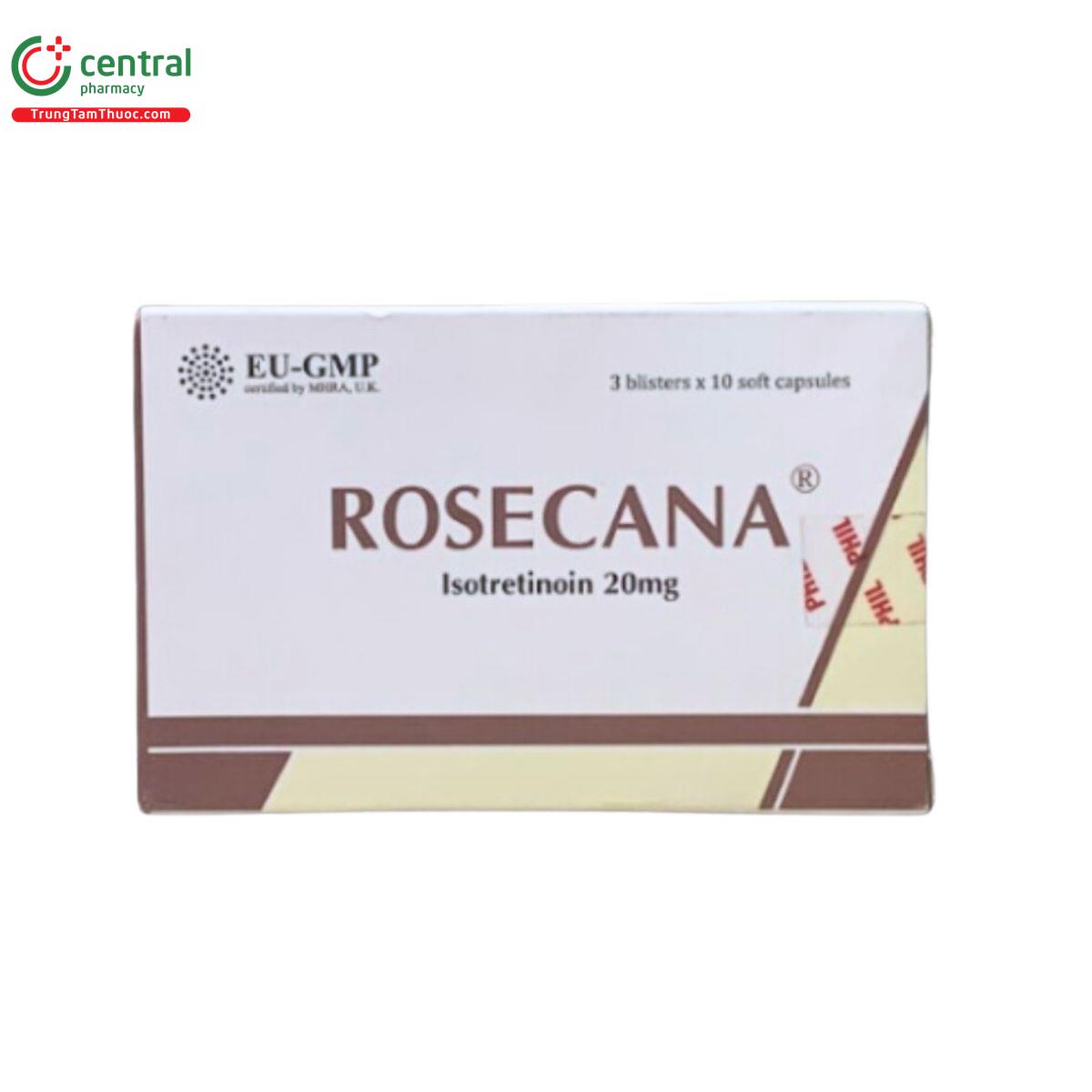 rosecana 20mg 3 O5215