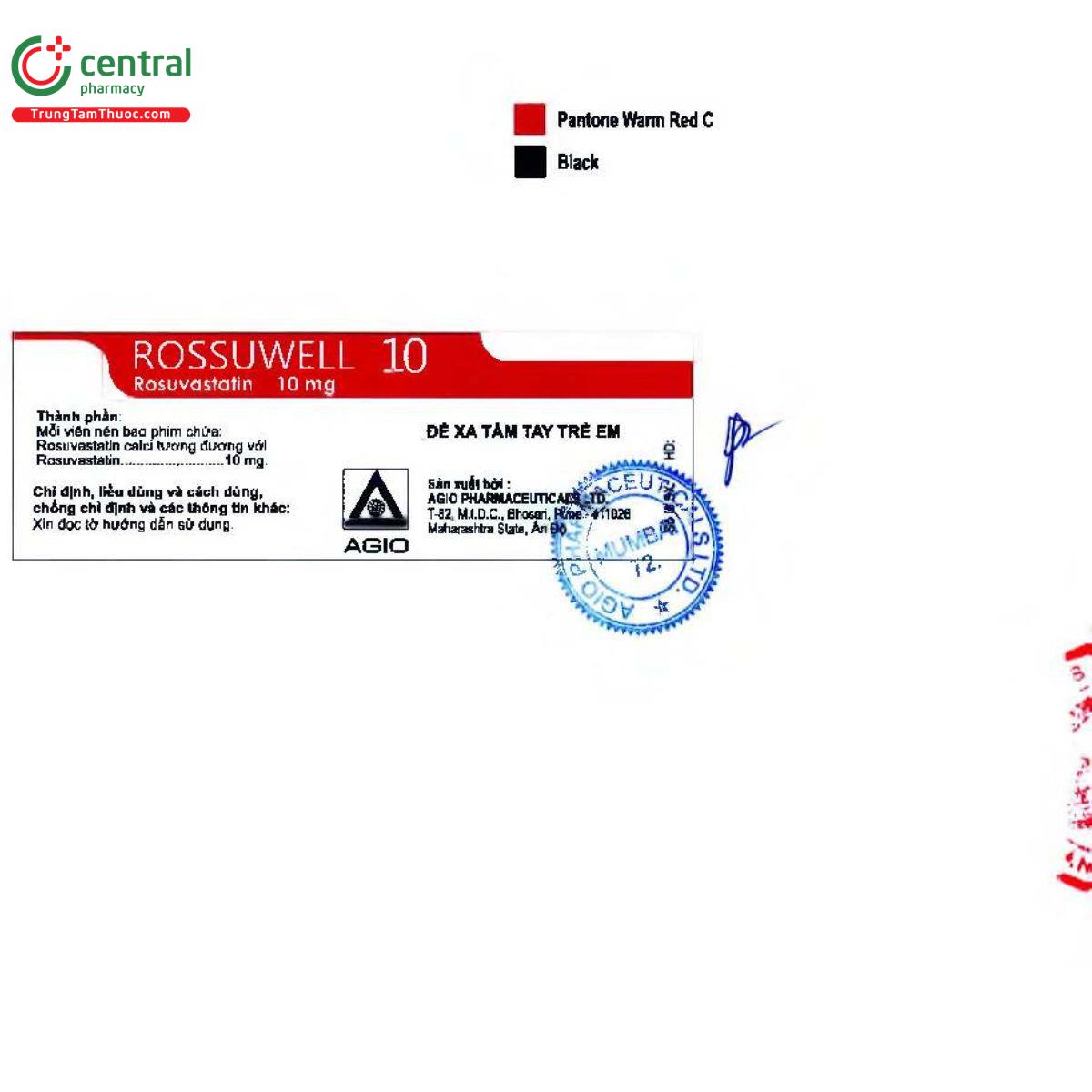 rossuwell 10mg 3 J3567