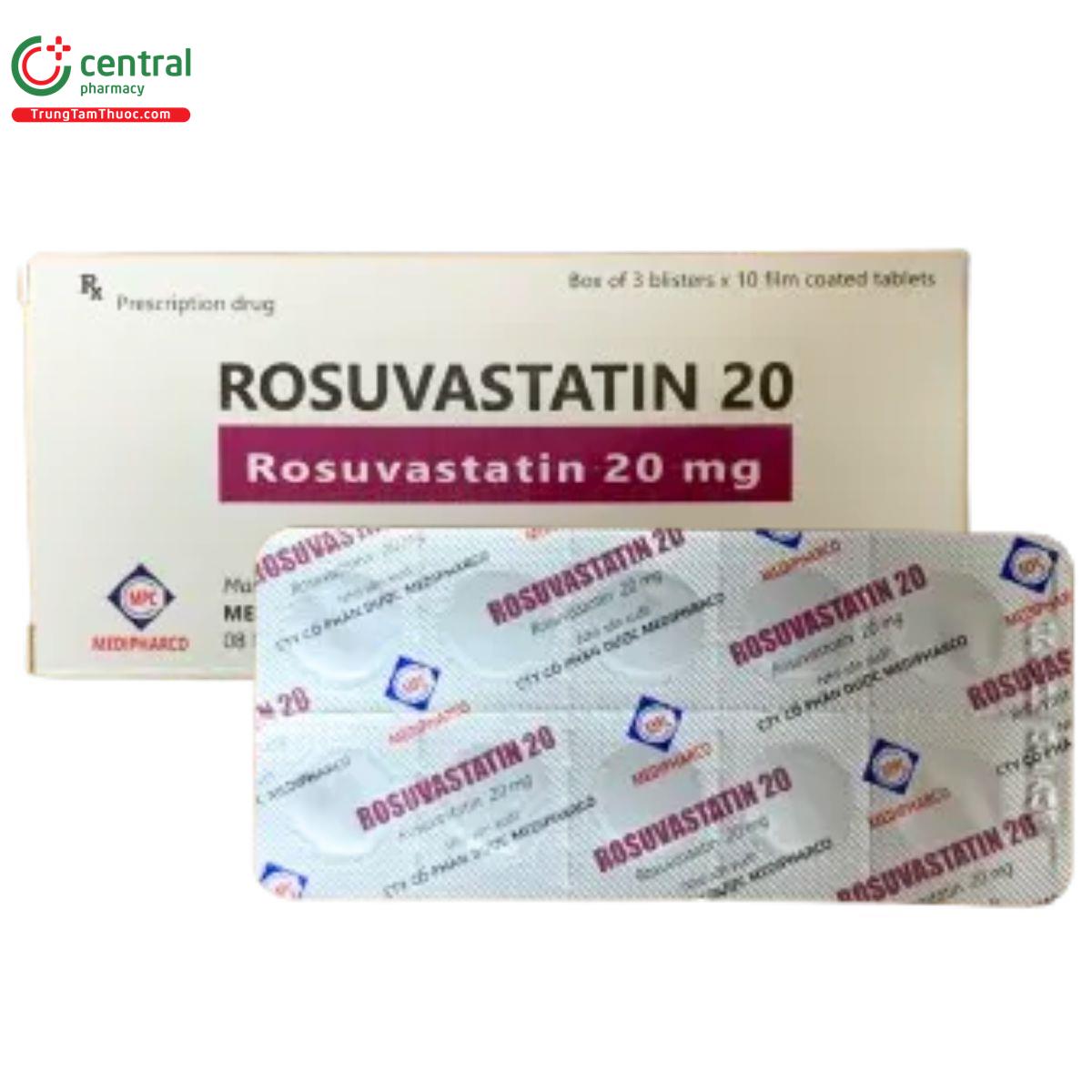 rosuvastatin 20 medipharco 3 K4611 rosuvastatin 20 medipharco 3 K4611