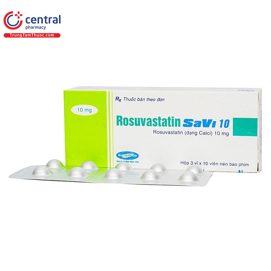 1. Tổng Quan Về Thuốc Rosuvastatin Savi 10mg