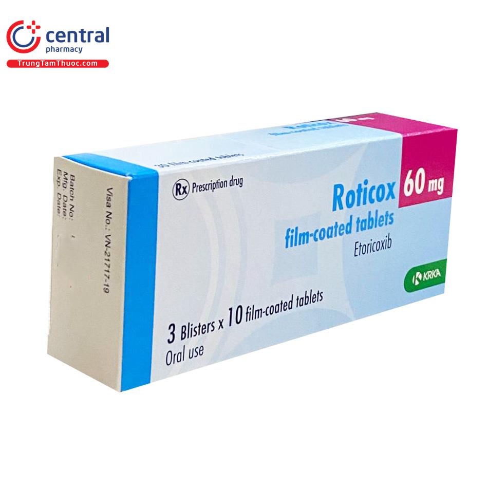CH NH H NG Thu c Roticox 60mg i u Tr Vi m Kh p D ng Th p CH NH H NG Thu c Roticox 60mg i u Tr Vi m Kh p D ng Th p