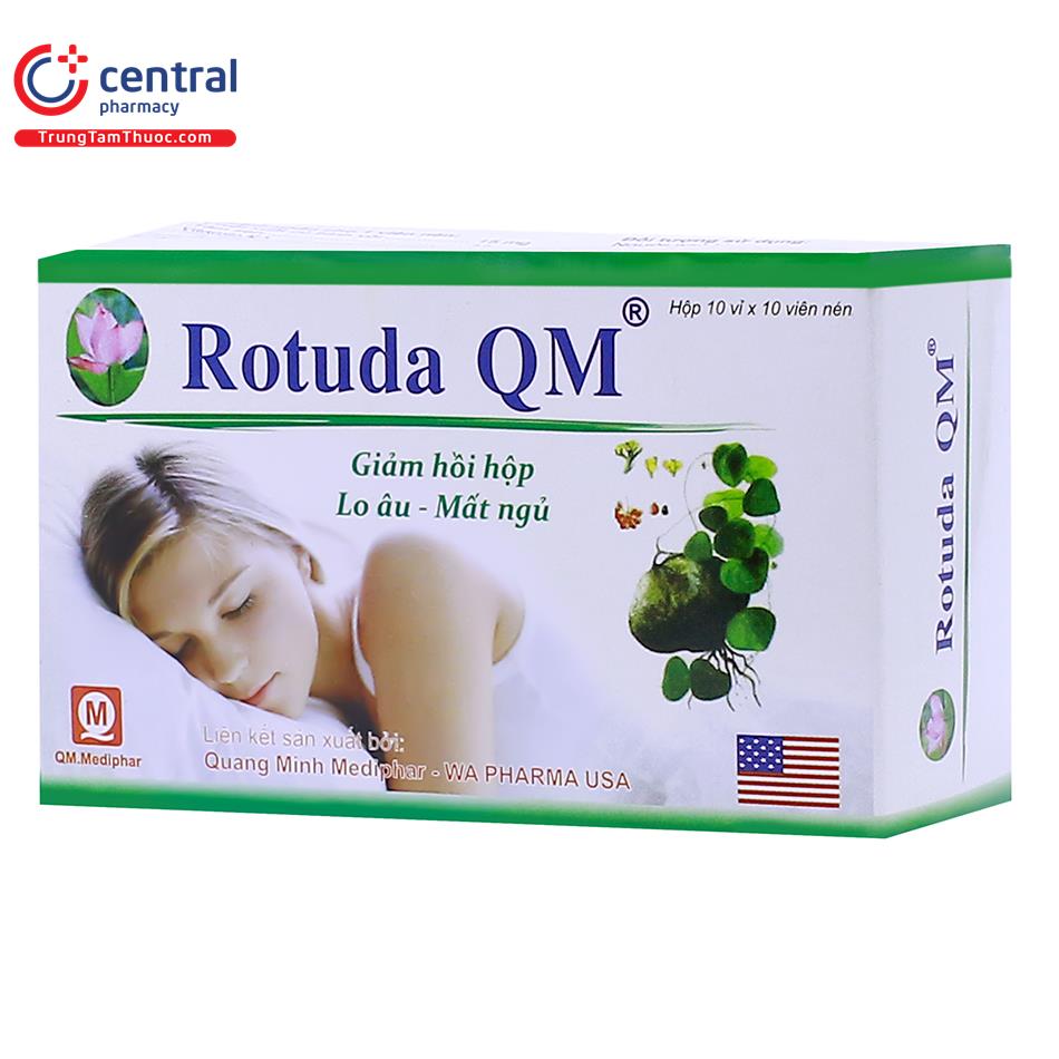 Rotunda QM - công dụng, cách dùng và lưu ý khi sử dụng