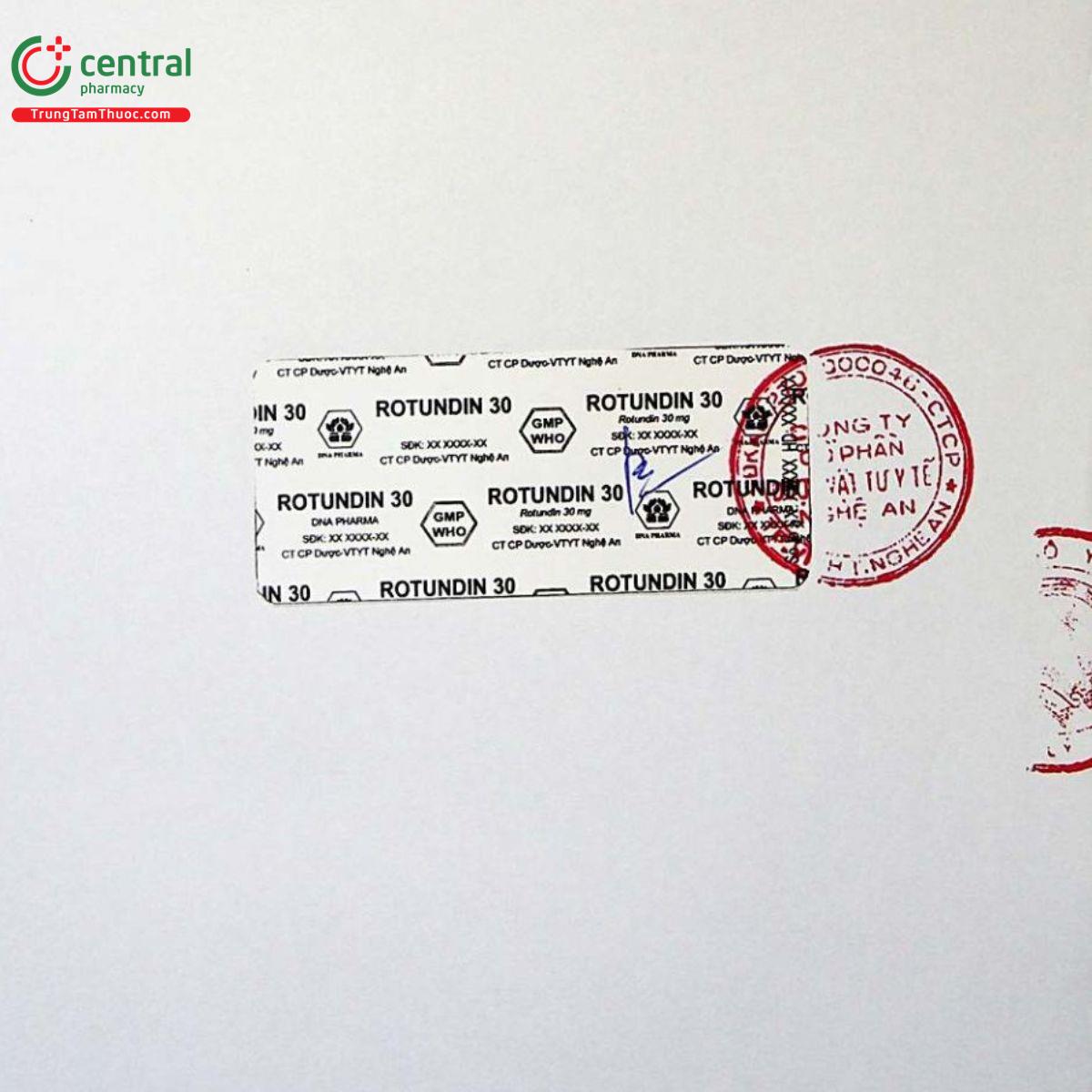 rotundin 30 mg dna pharna 3 V8783 rotundin 30 mg dna pharna 3 V8783