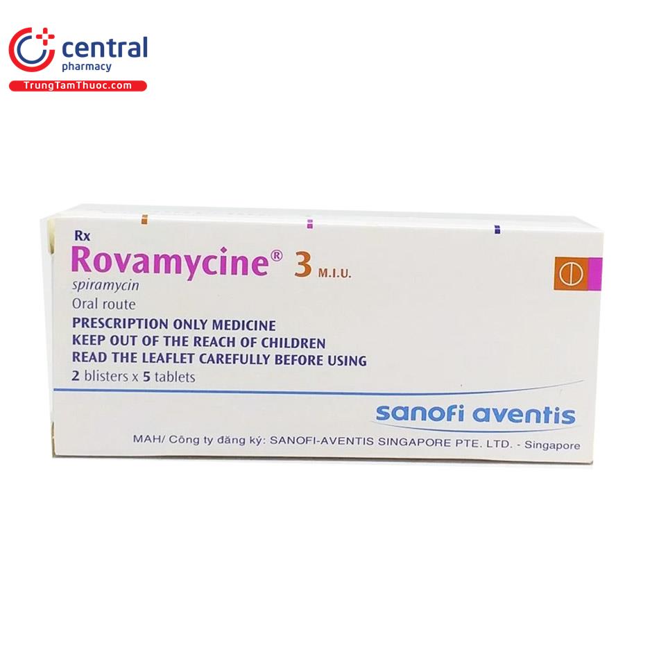 rovamycine 3miu 1a T8406