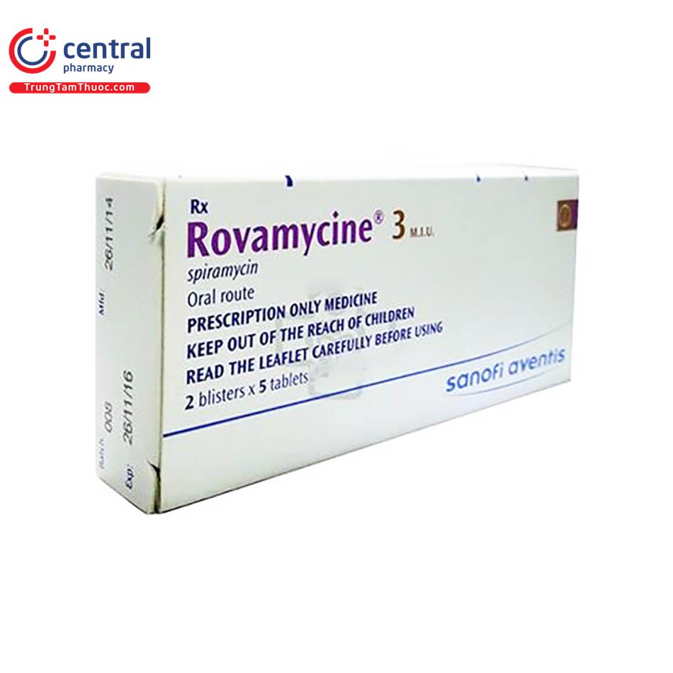 rovamycine 3miu 8 Q6117