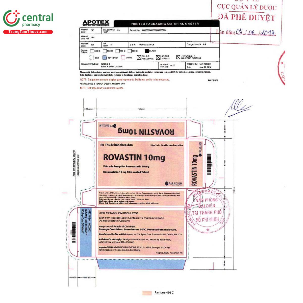 rovastin 10 2 G2325