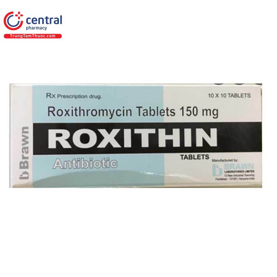 roxithin tablets brawn 4 L4257