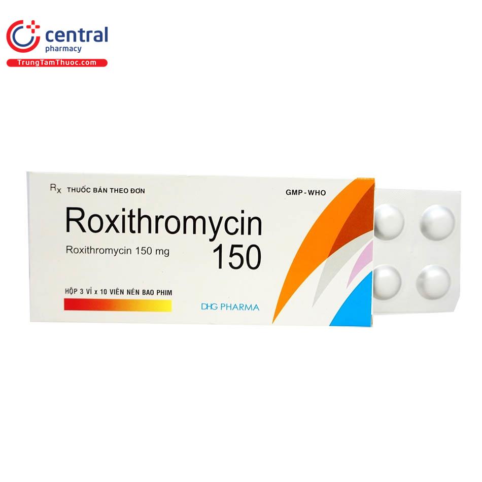 roxithromycin 150mg dhg 2 O5216