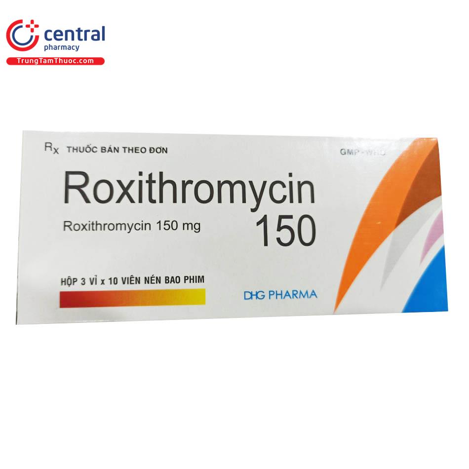 roxithromycin 150mg dhg 3 H3667