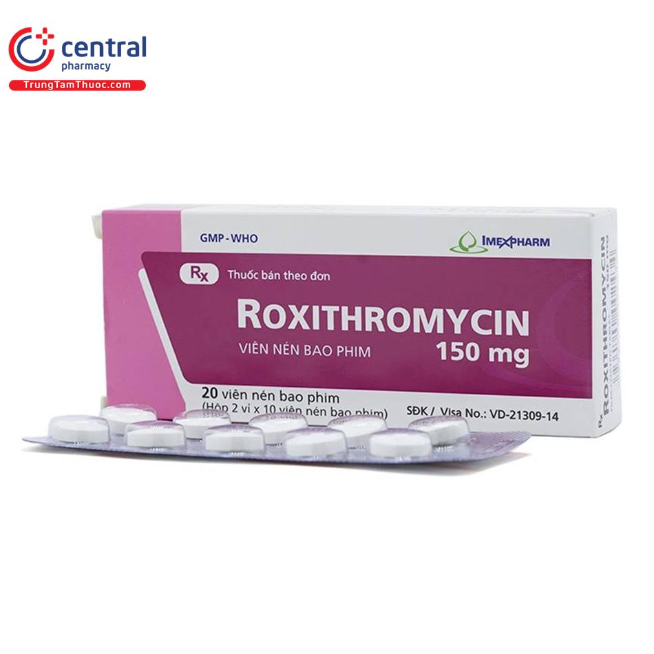 roxithromycin 150mg imexpharm 2 Q6828