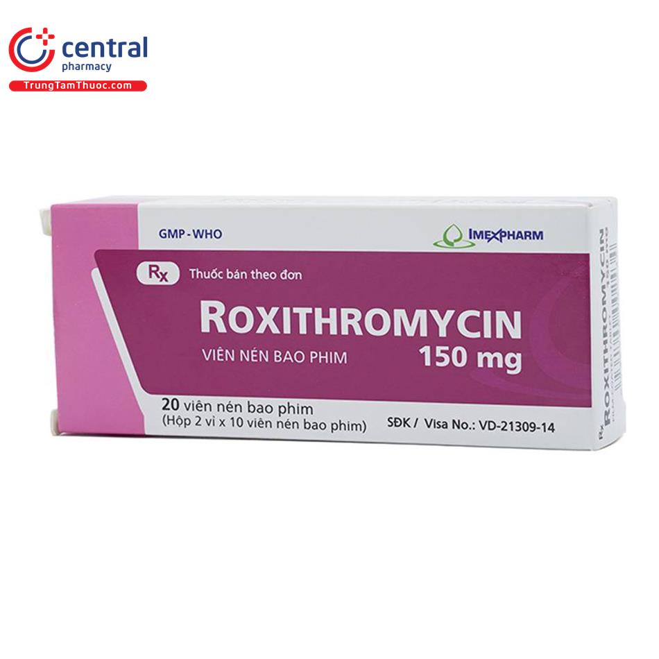 roxithromycin 150mg imexpharm 3 A0654