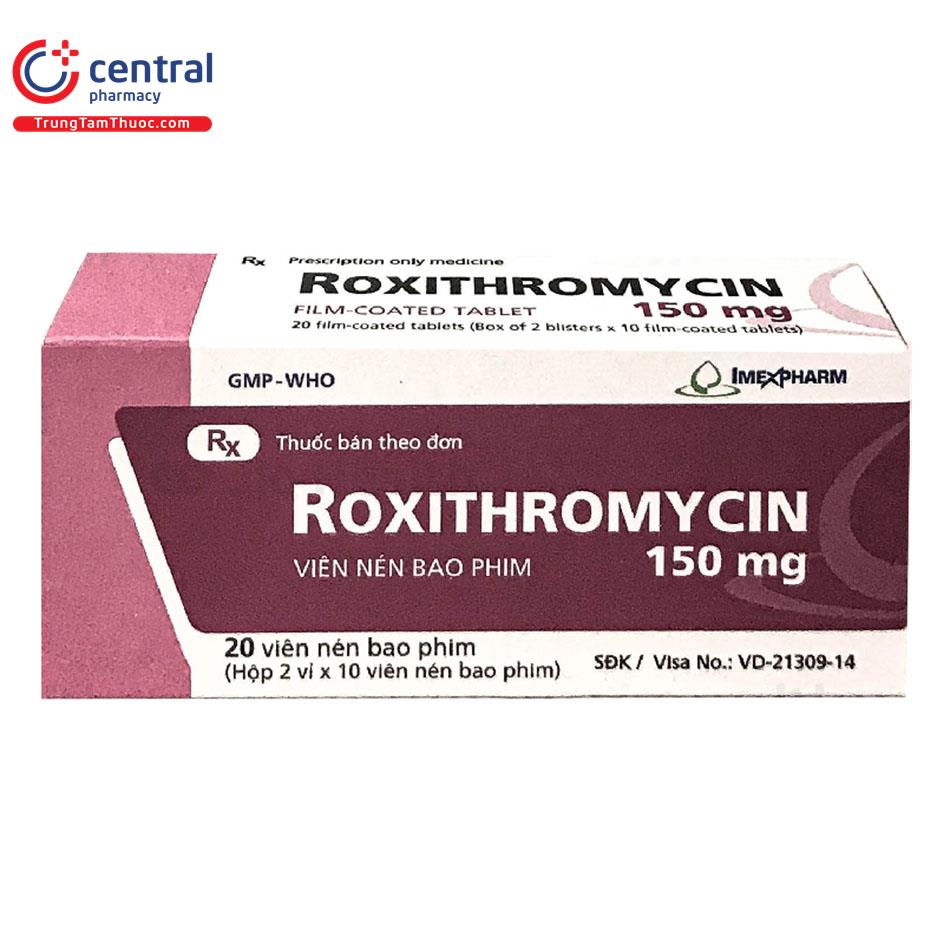 roxithromycin 150mg imexpharm 5 J3073