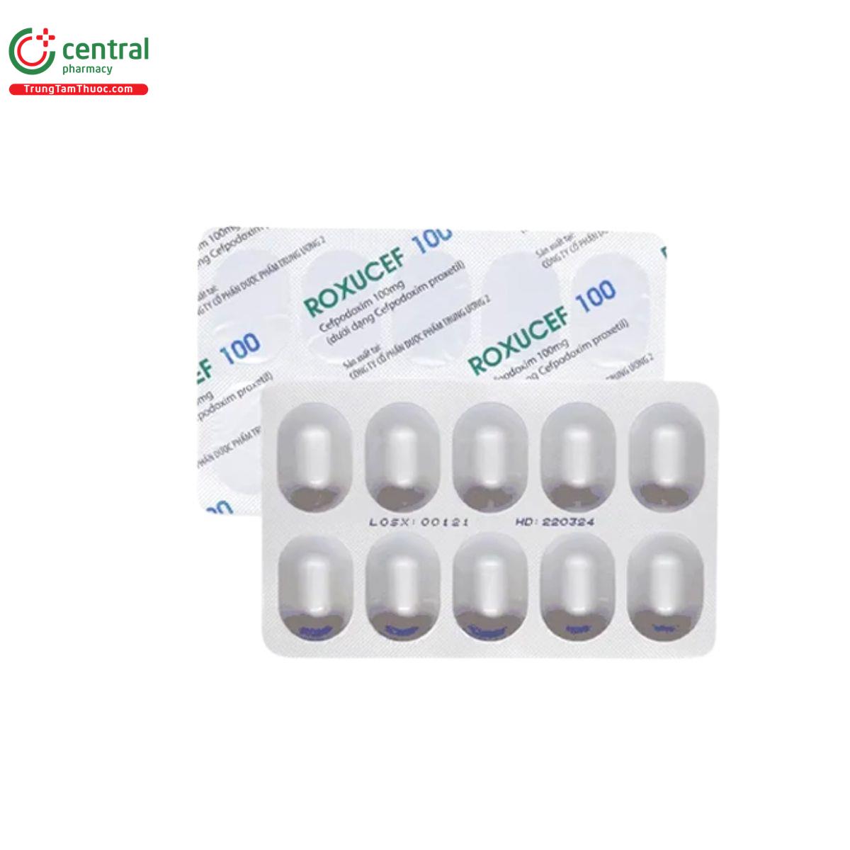 roxucef 100mg 4 U8463 roxucef 100mg 4 U8463