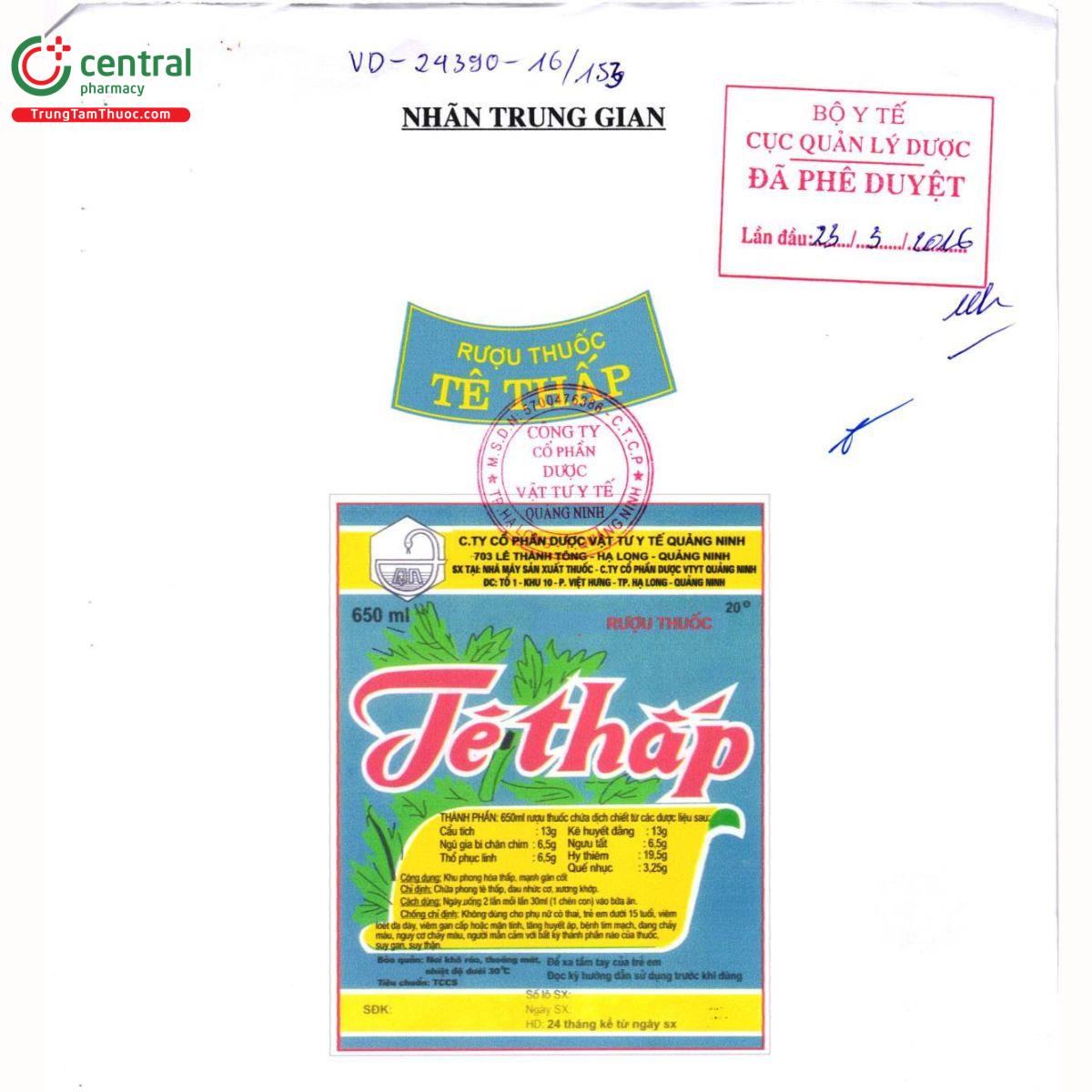 ruou thuoc te thap 2 T7535 ruou thuoc te thap 2 T7535