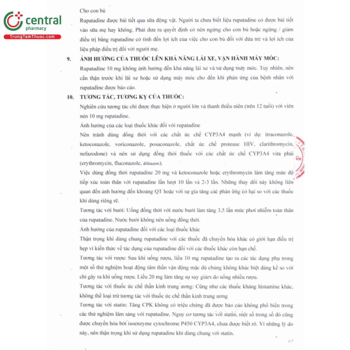 rupatrol tablet 10mg 6 E2672 rupatrol tablet 10mg 6 E2672