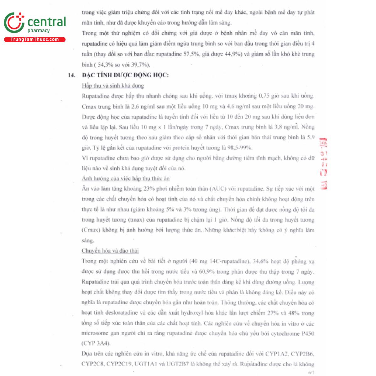 rupatrol tablet 10mg 9 P6473 rupatrol tablet 10mg 9 P6473